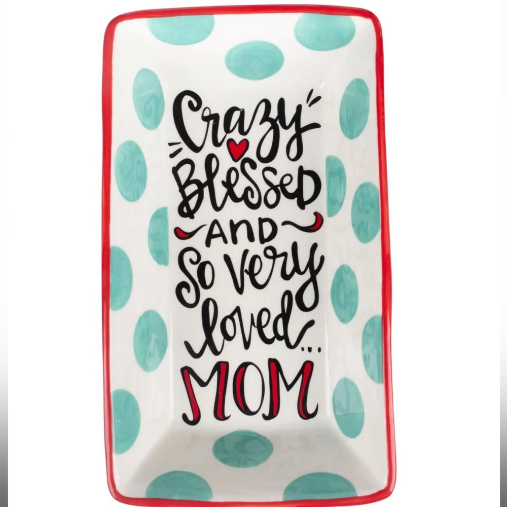 Glory Haus “So Very Loved Mom” trinket dish